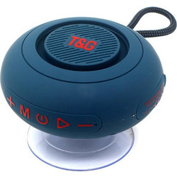 T&G TG-442 Αδιάβροχο Ηχείο Bluetooth 3W με Ραδιόφωνο Μπλε