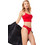 Cottonhill Γυναικείο Sexy String με Δαντέλα Κόκκινο CH6048