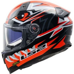 LS2 FF811 Vector II Buntri Gloss Black Red Κράνος Μηχανής Full Face 1500gr
