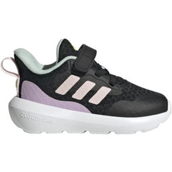 Adidas Fortarun 3.0 Παιδικά Αθλητικά Παπούτσια για Τρέξιμο Μαύρα Ροζ Πράσινο Mint JI2185