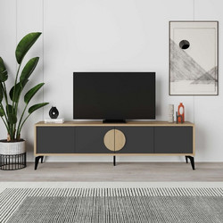 Megapap Έπιπλο Τηλεόρασης Ξύλινο Γκρι Μ180xΠ35.6xΥ51cm Gora
GP037-0250,1