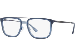 Emporio Armani EA1073-3128 Ανδρικός Σκελετός Γυαλιών Οράσεως Κοκάλινος Μπλε