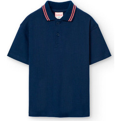 Boboli Παιδικό Polo Κοντομάνικο Navy Μπλε 591027-2440