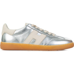 Hogan Γυναικεία Sneakers Ασημί Εκρού HXW6470FB60U3X0CA6