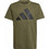Adidas Tee 160 Παιδικό T-Shirt Κοντομάνικο Χακί JC9658