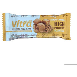 Nutri-MX Vitra Natural Vegan Bar Almond Caramel 50gr