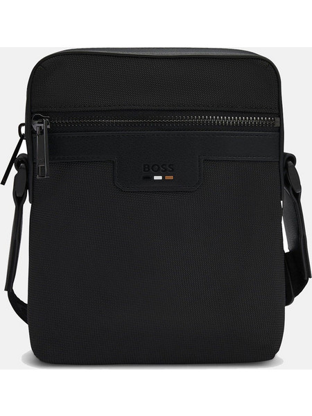 Hugo Boss Ανδρική Τσάντα Ώμου / Χιαστί Μαύρη 50536169-001