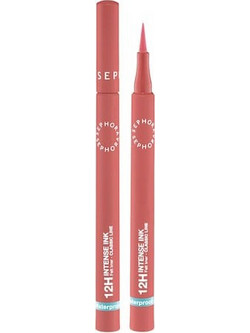 Sephora 12h Intense Ink 08 Bright Coral Αδιάβροχο Στυλό Eyeliner 1ml