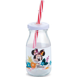 Parisis Μπομπονιέρα Βάπτισης Μπουκαλάκι Minnie Mouse Bloom από Γυαλί