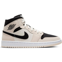 Jordan Air 1 Mid Γυναικεία Sneakers Μποτάκια Nude BQ6472-800