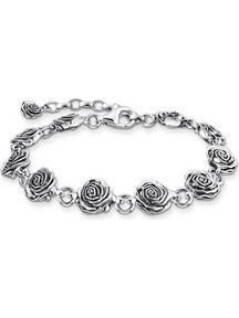 Thomas Sabo Γυναικείο Βραχιόλι Ασημί A2197-637-21