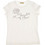 Monnalisa Παιδικό T-Shirt Κοντομάνικο Εκρού 716603AC 6201-0001