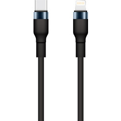 Setty KSC-L-131 USB-C to Lightning Cable 1m Black 5900495608499
