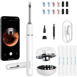 Bebird Note 5 Pro Ηλεκτρική Συσκευή Καθαρισμού Αυτιών για Αφαίρεση Κυψελίδας Λευκή