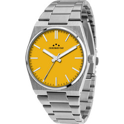 Chronostar Supreme Ανδρικό Ρολόι με Ασημί Μεταλλικό Μπρασελέ R3753315002