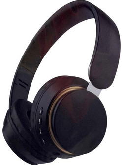 SAZ-J2 Ασύρματα Bluetooth Ακουστικά On Ear Μαύρα