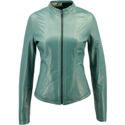 Leather 100 Γυναικείο Μπουφάν Δερμάτινο Κοντό Βεραμάν 07-W-712-EC