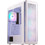 Adata XPG Valor Air Plus White Midi Tower Κουτί Υπολογιστή με Πλαϊνό Παράθυρο