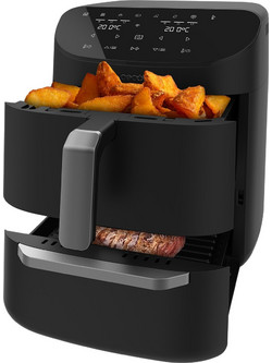 Cecotec CEC-03282 Air Fryer 11lt με Διπλό Κάδο