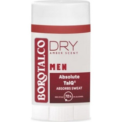 Borotalco Dry Amber Scent Ανδρικό Αποσμητικό Stick 72h 40ml