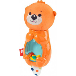Fisher-Price Hungry Otter Κουδουνίστρα Μαράκα για 3+ Μηνών