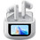 Blackview Airbuds 12 Ακουστικά Bluetooth In Ear Ανθεκτικά στο Νερό Ivory White