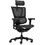 Comfort Workspace Ergohuman Καρέκλα Gaming Mesh με Ρυθμιζόμενα Μπράτσα και Υποπόδιο Black Badge 114174