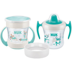 Nuk Mini Cups Mint Green 6m+ 160ml 2τμχ