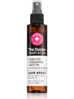 The Doctor Keratin & Arginine & Biotin Maximum Energy Leave In Conditioner Spray για Επανόρθωση 150ml