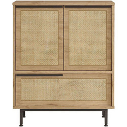 Hanah Home Παπουτσοθήκη Rattan M74.8xΠ35.5xY90.4cm 956LCS3461