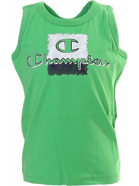 Champion Παιδικό T-Shirt Αμάνικο Πράσινο 304892-GS024