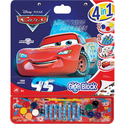 AS Company Disney Cars Σετ Ζωγραφικής 41.5x35x0.88cm 21τμχ 1023-62738