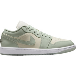 Jordan Air 1 Γυναικεία Sneakers Εκρού Πράσινο Mint HF4078-100