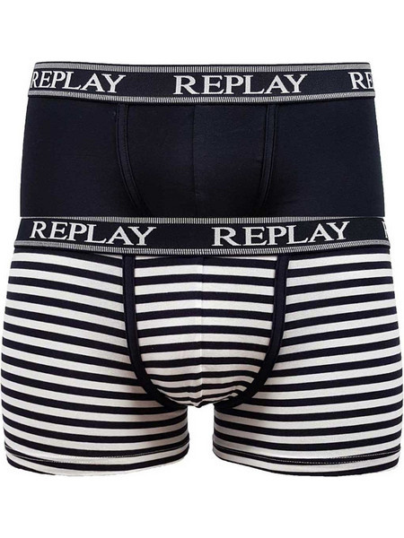 Replay Ανδρικά Μποξεράκια Σετ 2Pack M601141-039