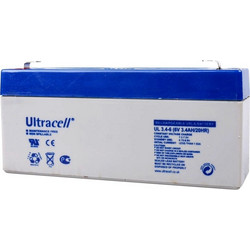 Ultracell Ul3.4-6 Μπαταρία 6V 3.4Ah