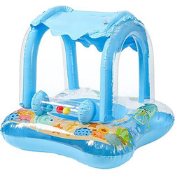 Βρεφικό Σωσίβιο Swimtrainer με Σκίαστρο για 1-3 Ετών Γαλάζιο 31533