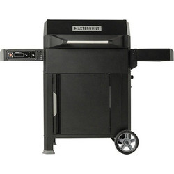 Masterbuilt AutoIgnite Series 545 Μεταλλική Ψησταριά Κάρβουνου Καπνιστήριο με Καπάκι Ρόδες και Σούβλα MB20042724