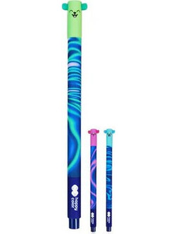 Happy Color Magic Sky Στυλό Gel που Σβήνει 0.5mm Μπλε Διάφορα Σχέδια HK114