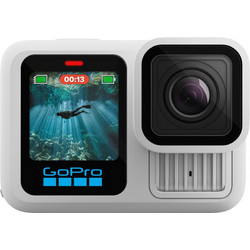 GoPro Hero13 Action Camera 5.3K Υποβρύχια με WiFi και Οθόνη 2.3" Λευκή