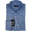 Versace Ανδρικό Πουκάμισο Βαμβακερό Μακρυμάνικο Slim Fit Μπλε 11.34