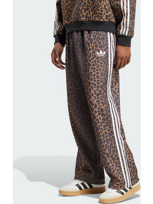 Adidas Leopard Ανδρικό Παντελόνι Φόρμας Μαύρο JV7580