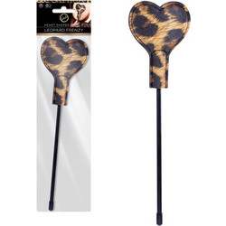 NMC Heart Shaped Paddle Frenzy Leopard