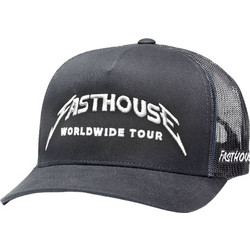 Fasthouse Ανδρικό Καπέλο Jockey με Δίχτυ Snapback Υφασμάτινο Ανθρακί 600036-00