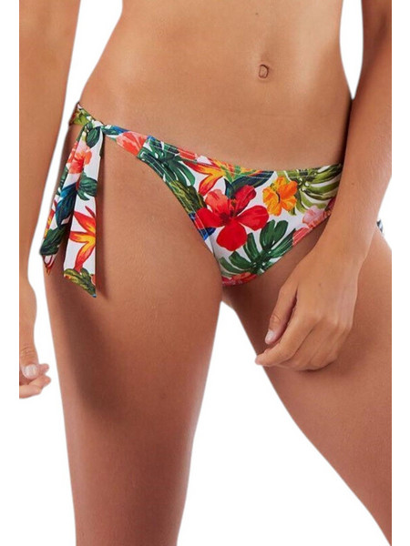 Banana Moon Bikini Slip Floral Κόκκινο Πράσινο MENDA-KAAWA-JRS09