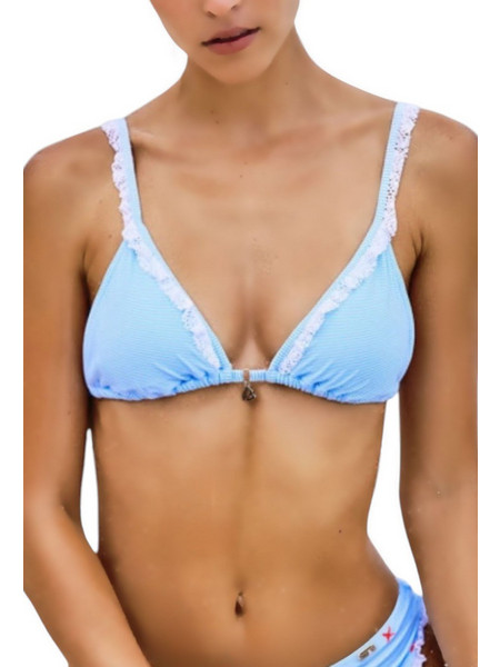 Banana Moon Bikini Top Τριγωνάκι Γαλάζιο VOLO-ANGELICA-19J56