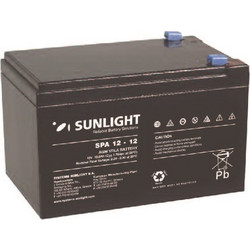 Sunlight SPA12-12 Μπαταρία VRLA-AGM 12V 12Ah