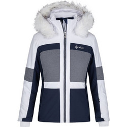 Kilpi Alsa Γυναικείο Μπουφάν Χειμωνιάτικο Softshell Μακρύ Λευκό SL0139KI-DBL
