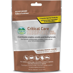 Oxbow Critical Care Herbivore Fine Grind with Papaya 141gr