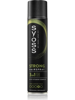 Syoss 3 In 1 Λακ Μαλλιών Δυνατό Κράτημα 300ml