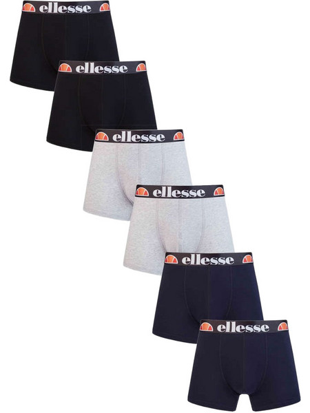 Ellesse Core Milano Ανδρικά Μποξεράκια Σετ 6Pack SDAA2859-080
